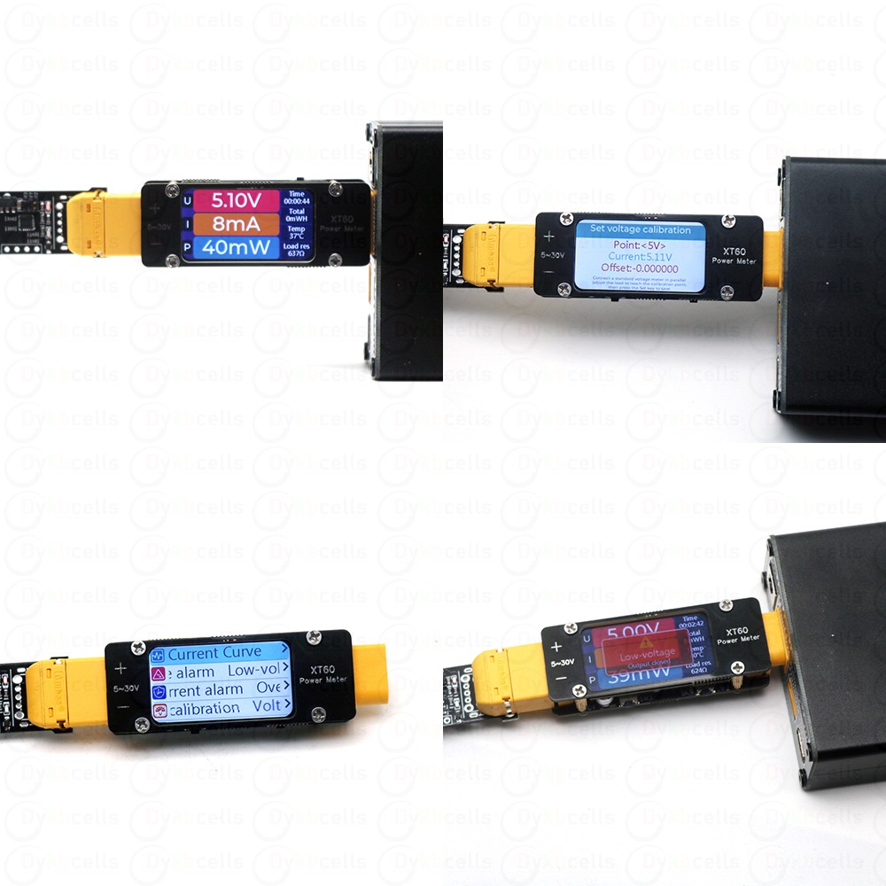 2mA-64A تيار مستمر XT60 مقياس  - مراجعة Drone Battery Voltage Checker وسعره